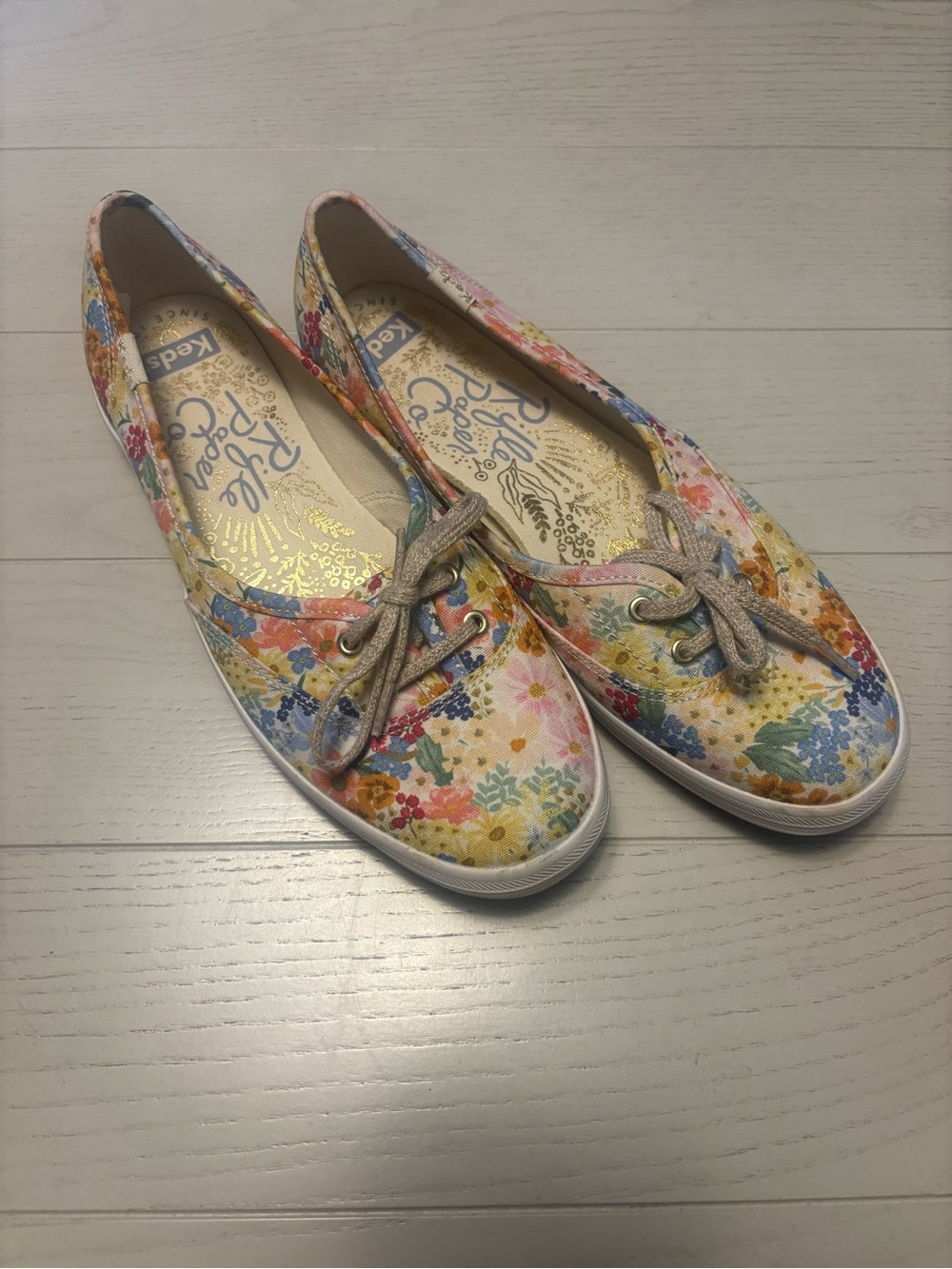 KEDS x Rifle Paper Co size 7.5